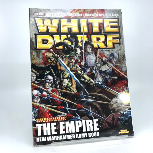 White Dwarf 325 Magazine Games Workshop Warhammer Fantasy 40,000 40K M185