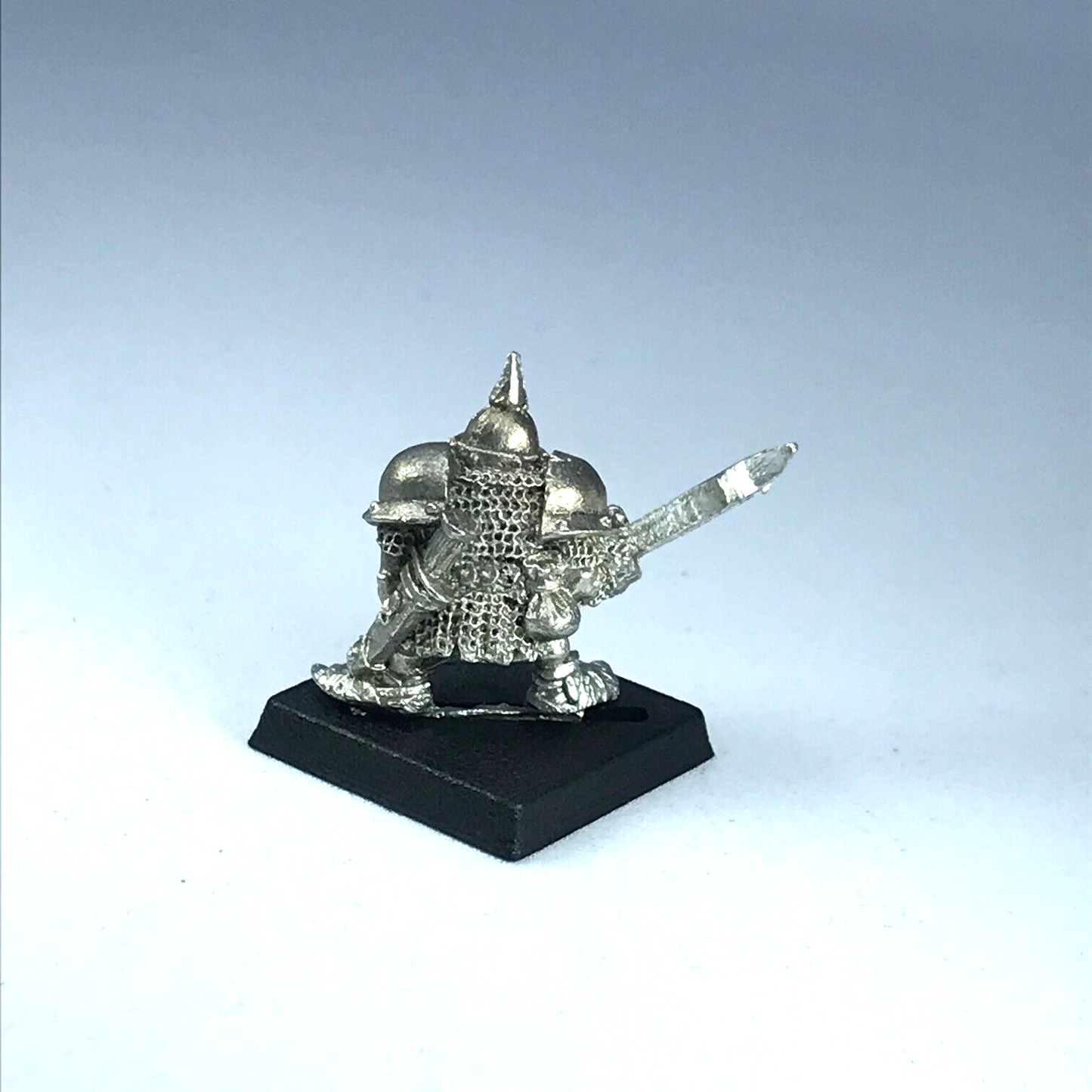 Goblin Armoured Champion Dated 1991 Orcs & Goblins Warhammer Fantasy X7245