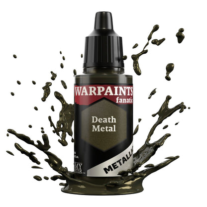 Death Metal Paint - Warpaints Fanatic Metallic 18ml - The Army Painter