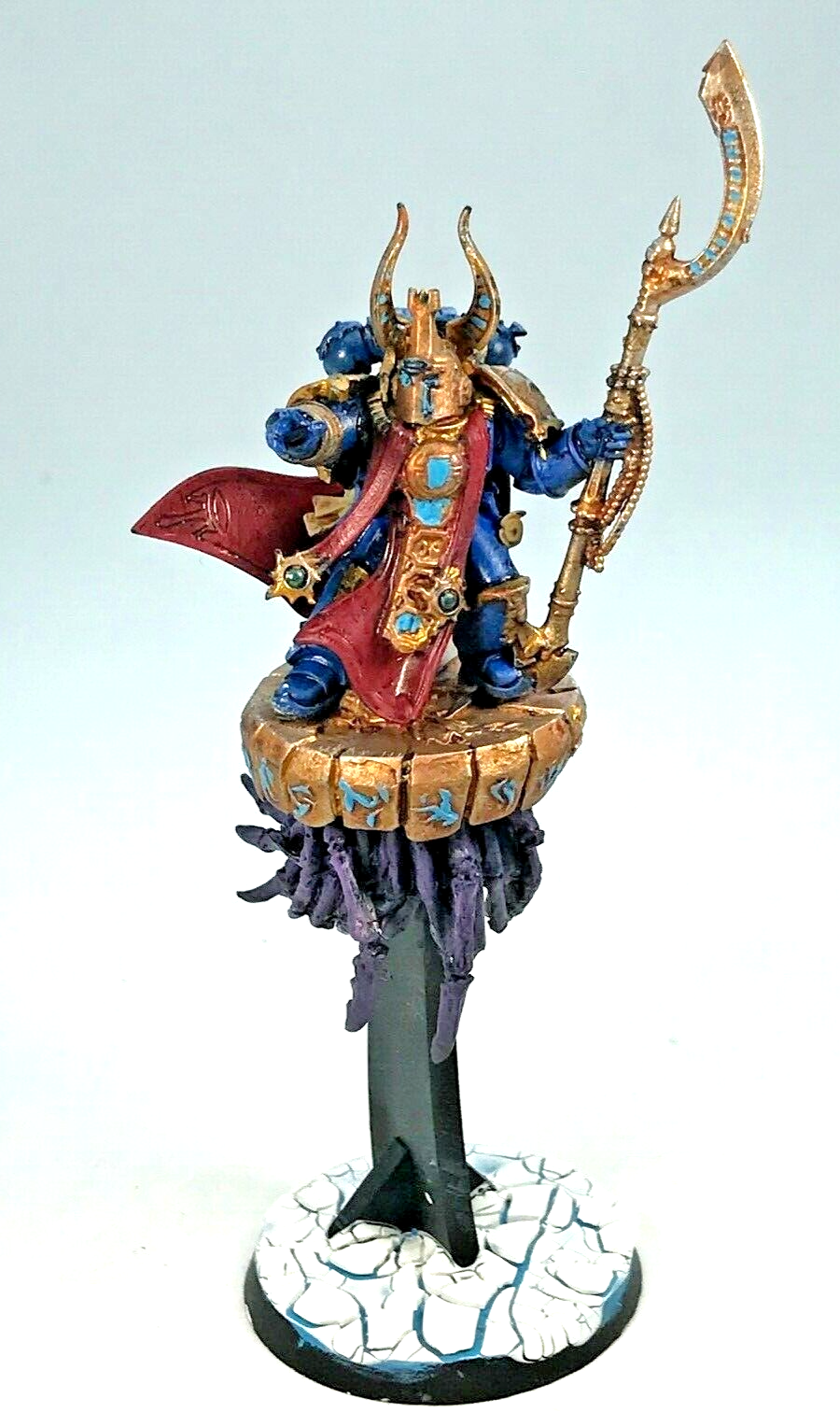 Chaos Space Marine Sorcerer Character - Painted - Warhammer 40K C2469