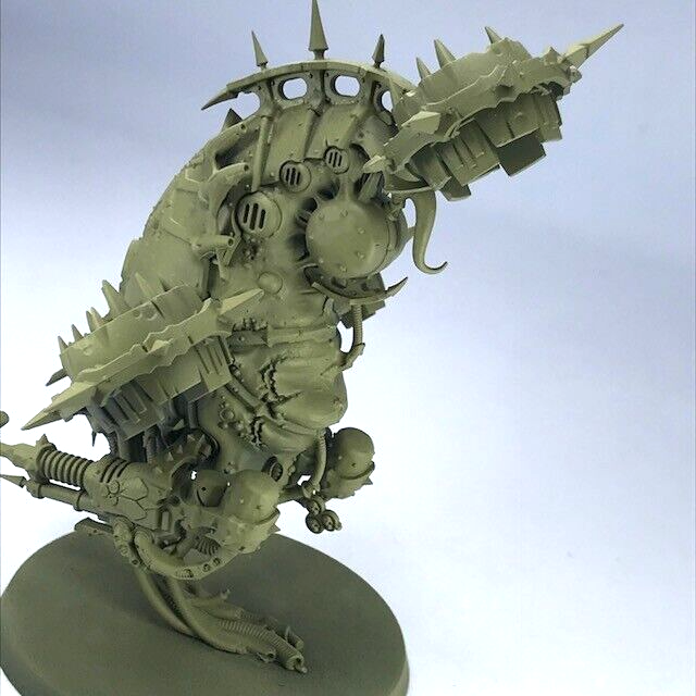 Foetid Bloat-drone Death Guard Chaos Space Marine Warhammer 40K Undercoated