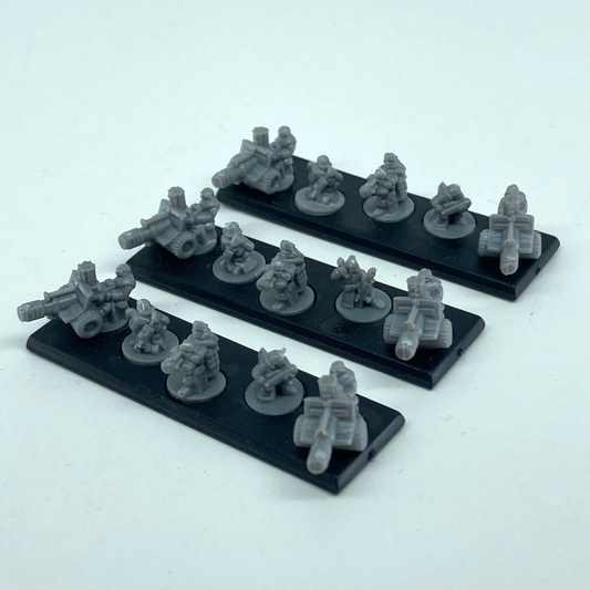 Epic Guard Heavy Weapon Squads - Imperial Guard - Epic Warhammer GW X15882