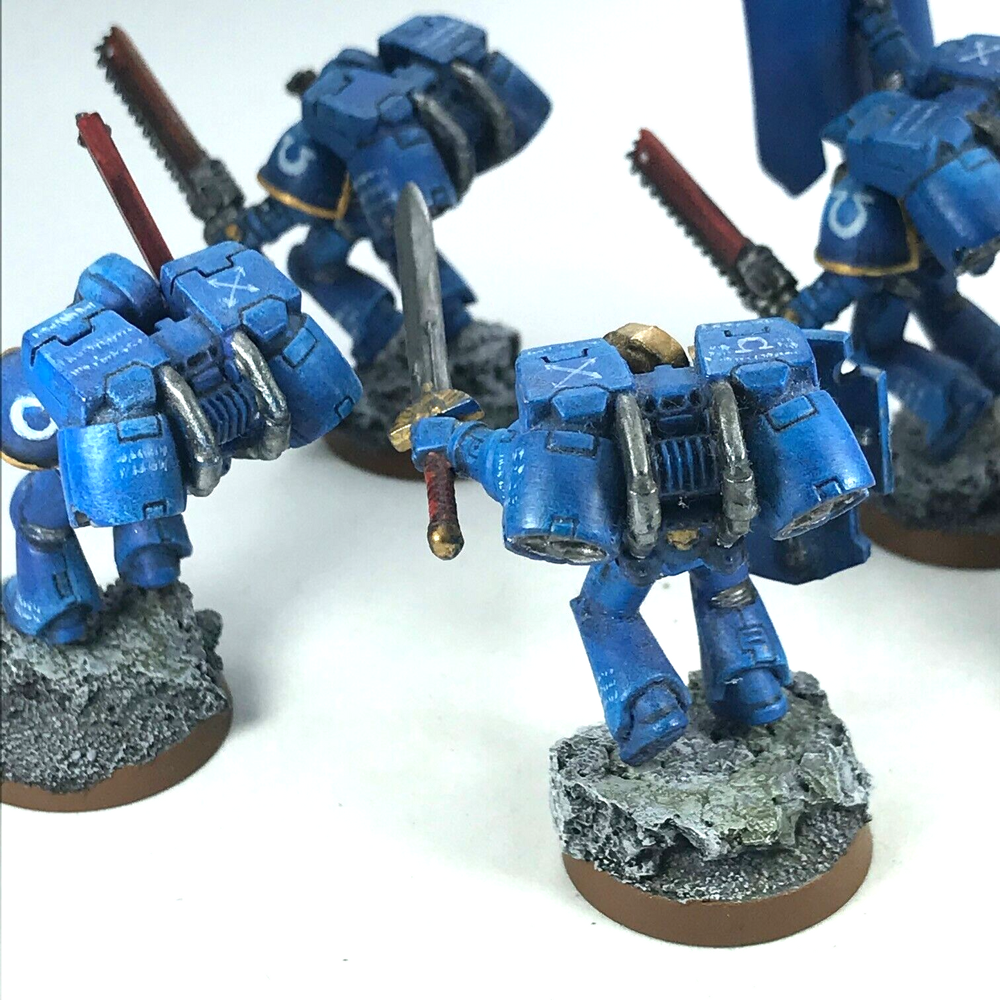 Space Marine Assault Squad - Painted - Warhammer 40K C344