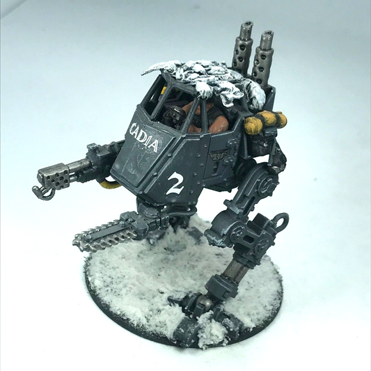 Cadian Sentinel Walker Imperial Guard - Painted - Warhammer 40K C633