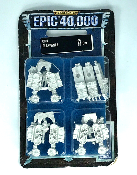 Classic Space Ork Flak Panzer Buggies Blister - OOP - Epic Warhammer 40K C1479