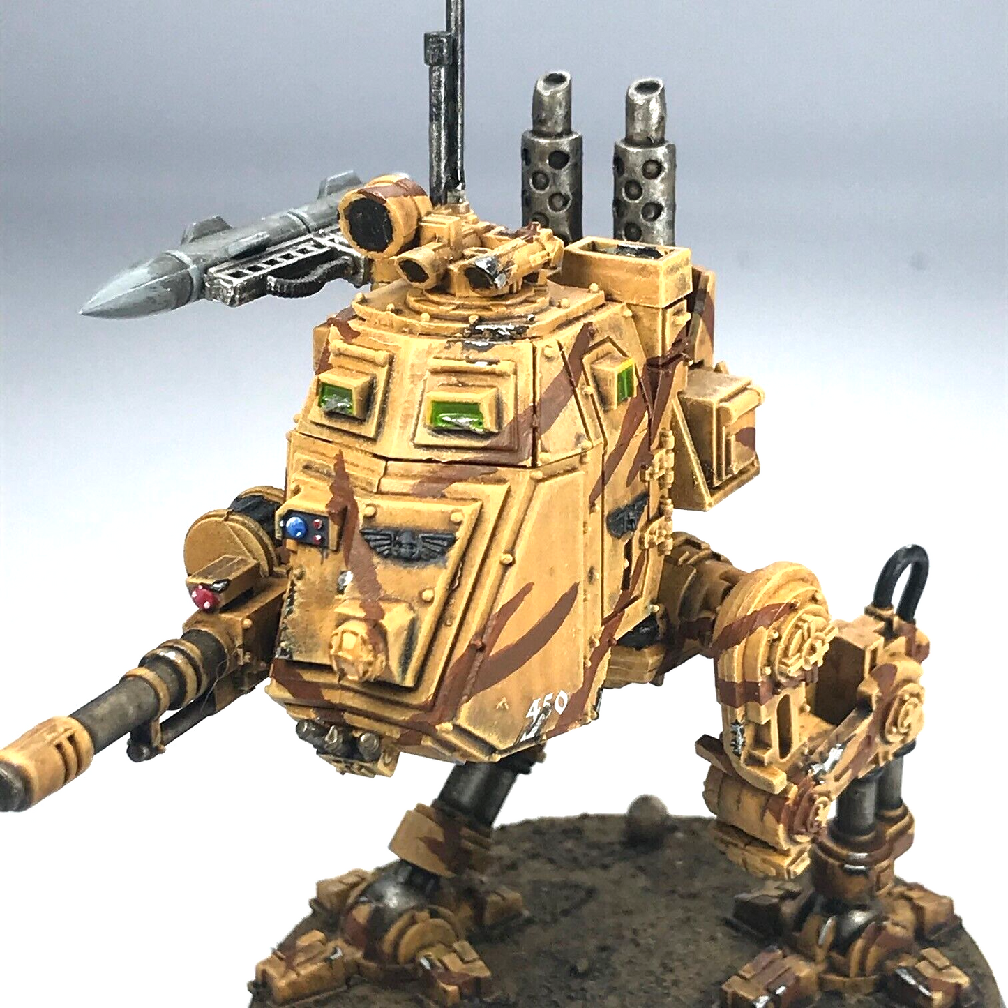 Imperial Guard Sentinel Walker Astra Militarum - Painted - Warhammer 40K C2987