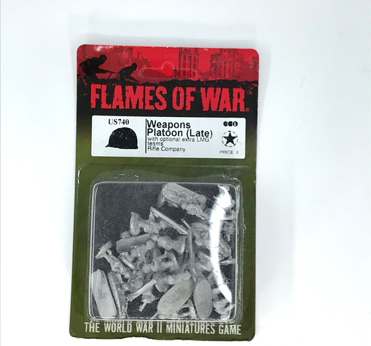 Weapons Platoon (Late) - USA - Blister - Flames of War C1038