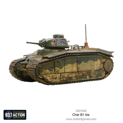 French Char B1 BIS - Brand New - Warlord Games Bolt Action Miniatures