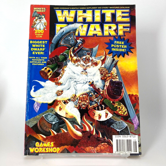 White Dwarf 200 Magazine Games Workshop Warhammer Fantasy 40,000 40K M1079
