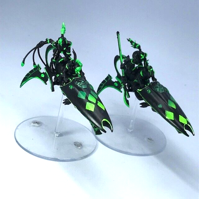 Skyweavers Harlequins Aeldari Eldar Pair - Warhammer 40K Painted GW BOX190