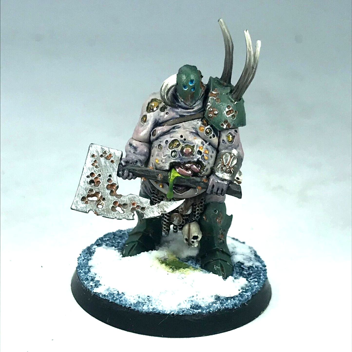 Lord of Plagues Nurgle Maggotkin Chaos - Painted - Warhammer Age of Sigmar C2274