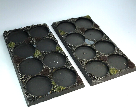 LOTR Movement Trays  Painted & Based Chipped Warhammer Lord of the Rings C1835