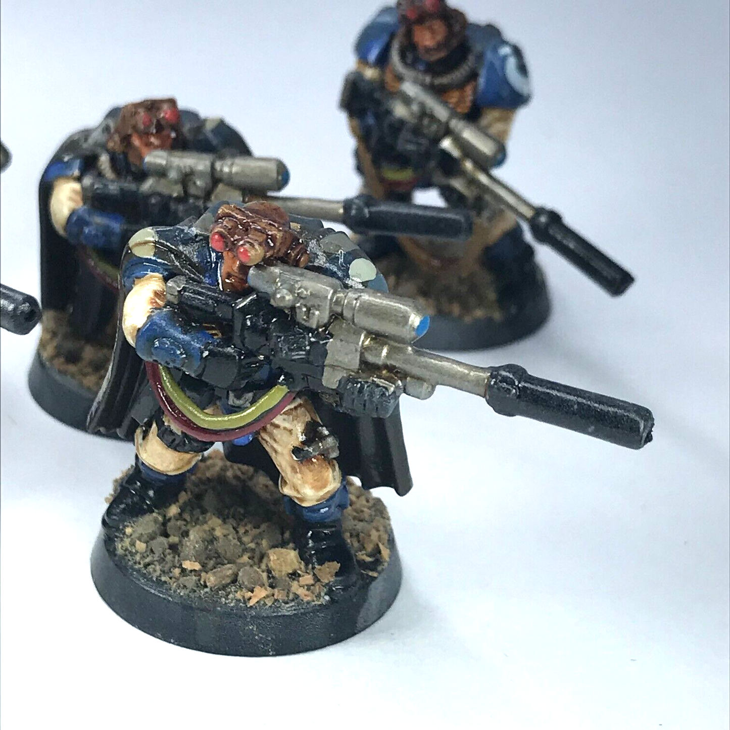 Classic Space Marine Scout Sniper Squad - Painted - Warhammer 40K C4020