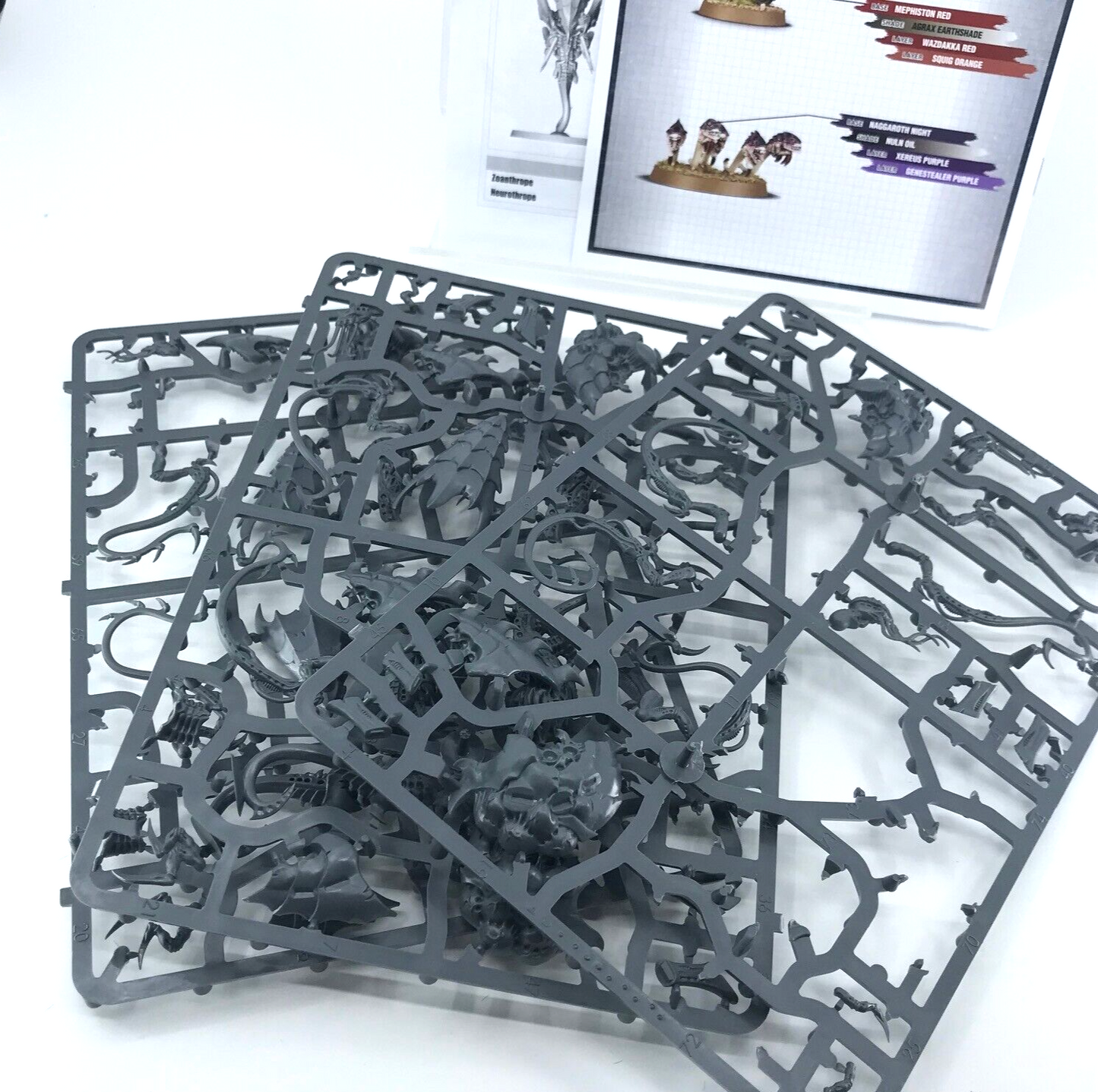 Tyranid Termagants & Rippers Parts on Sprues Spares - Warhammer 40K C7