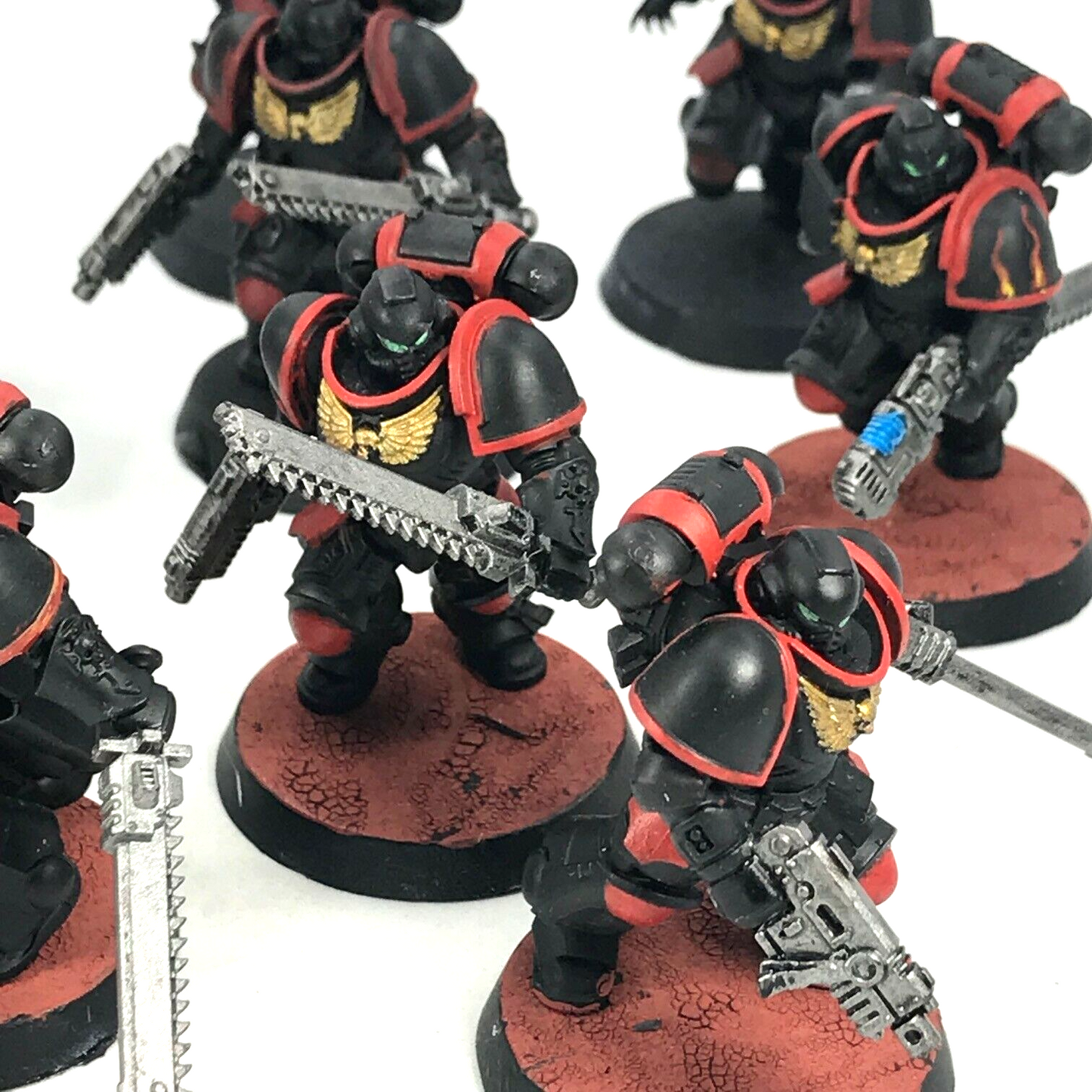 Primaris Space Marine Assault Intercessors - Painted - Warhammer 40K C2115