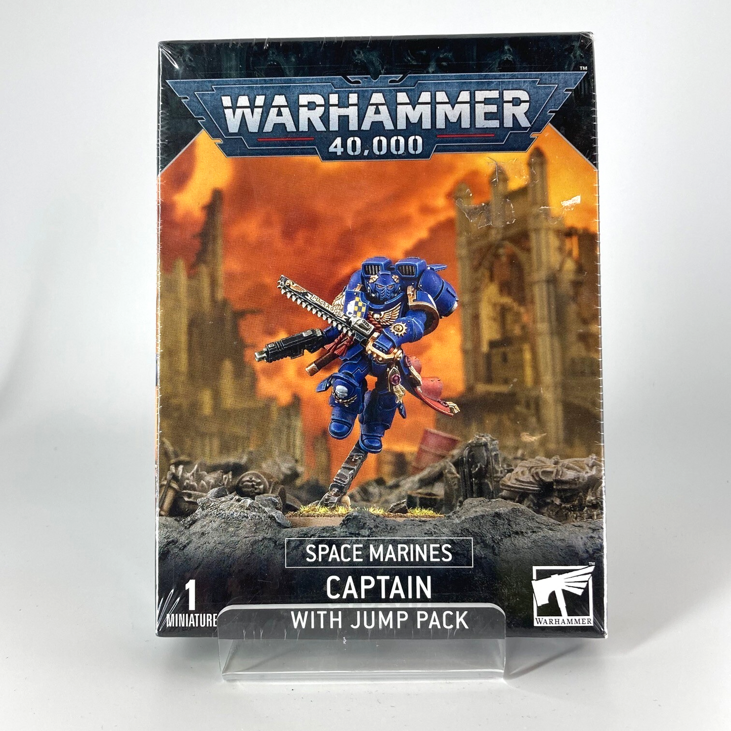 Captain with Jump Pack Space Marine Blister - Unassembled - Warhammer 40k W283