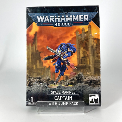 Captain with Jump Pack Space Marine Blister - Unassembled - Warhammer 40k W283