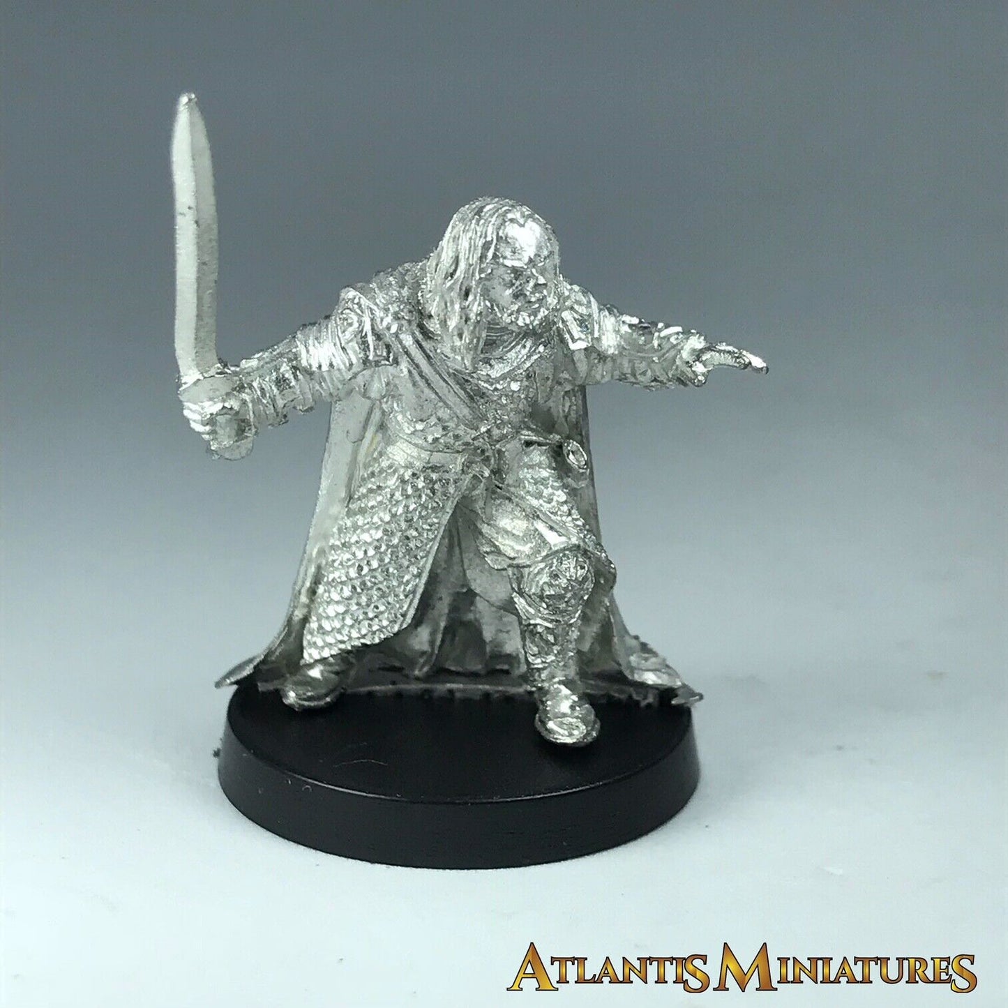 Metal Gamling Rohan Captain LOTR - Warhammer / Lord of the Rings X3460