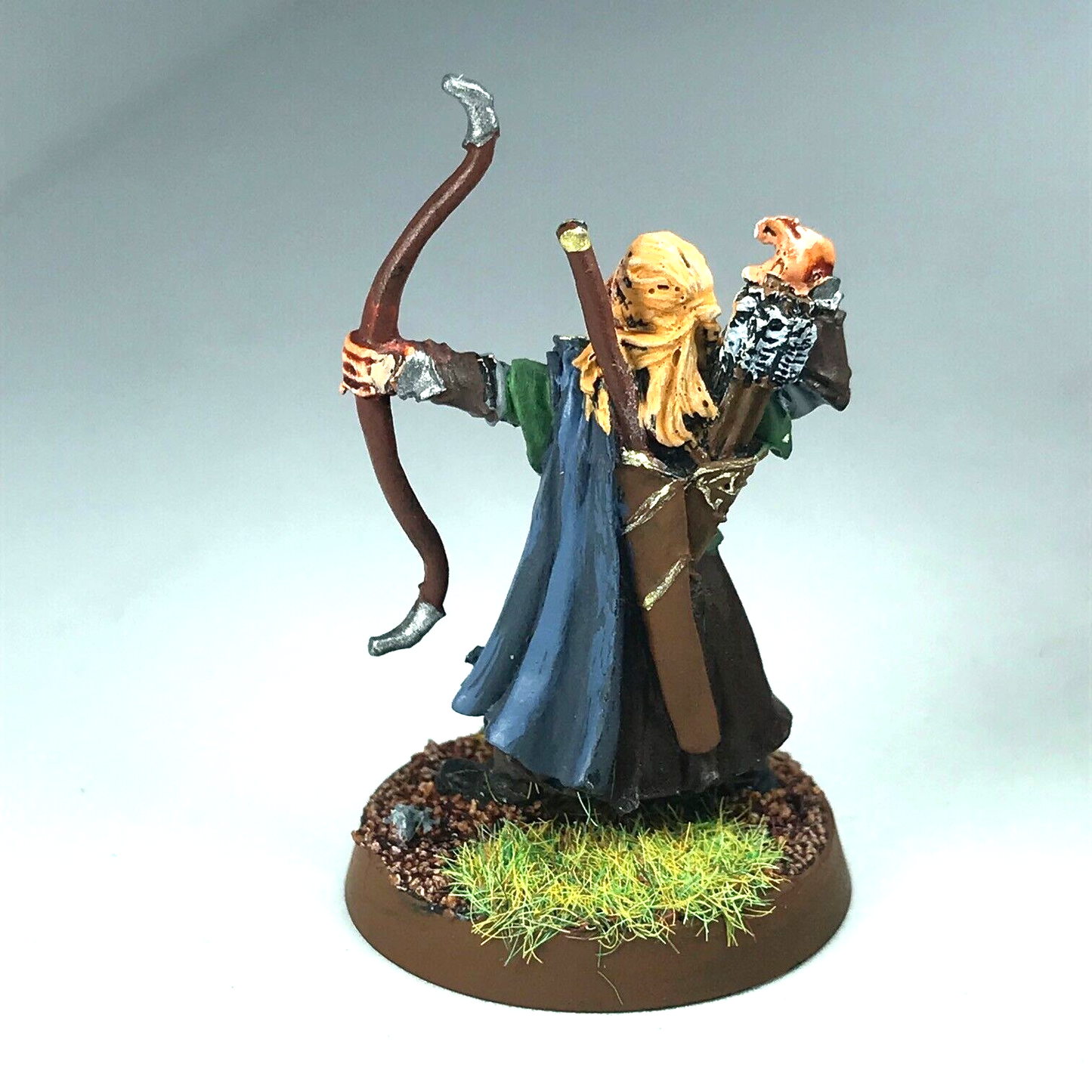 Metal Lothlorien Wood Elf Archer - Painted - Warhammer / Lord of the Rings X8815