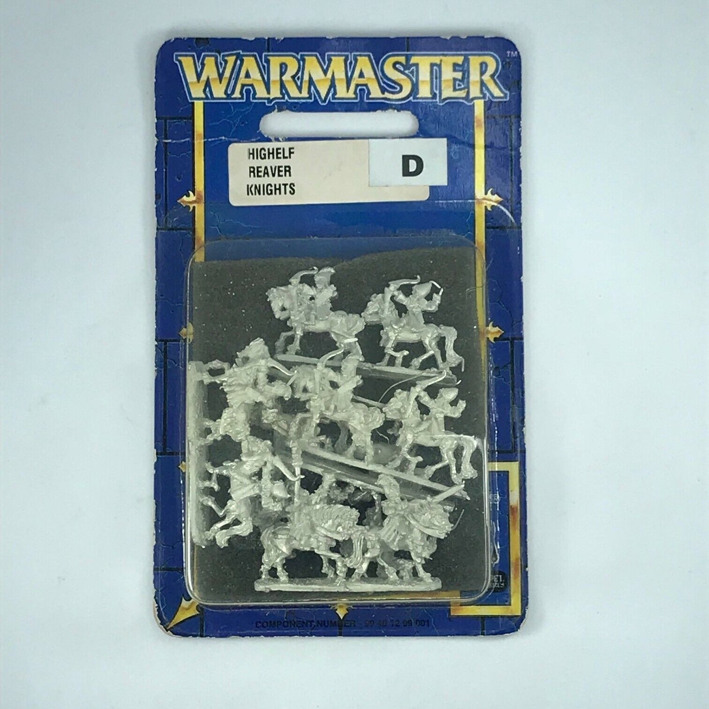 Metal High Elves Elf Reaver Knights Blister - OOP - Warmaster Warhammer C1525