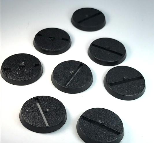 25mm Original Games Workshop Round Bases Dated 2005 Warhammer 40K / LOTR X5421