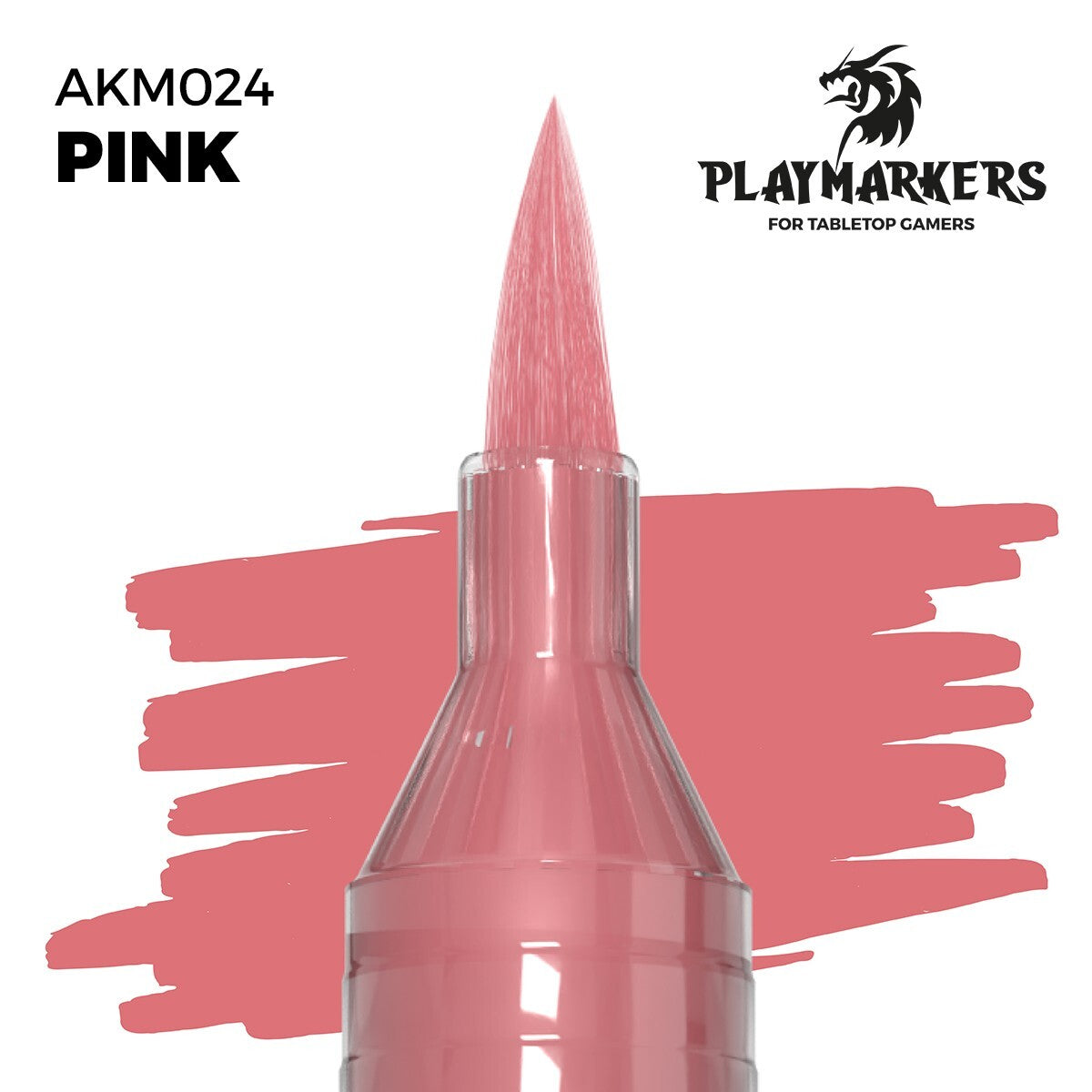 Pink - Playmarker - Brand New - Acrylic Paint Pens AK Interactive