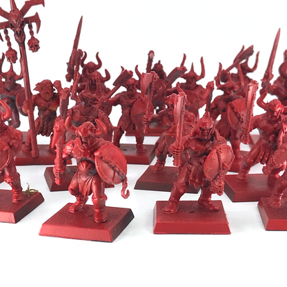 Chaos Marauder Warriors Regiment - Varying Condition - Warhammer Fantasy C3436