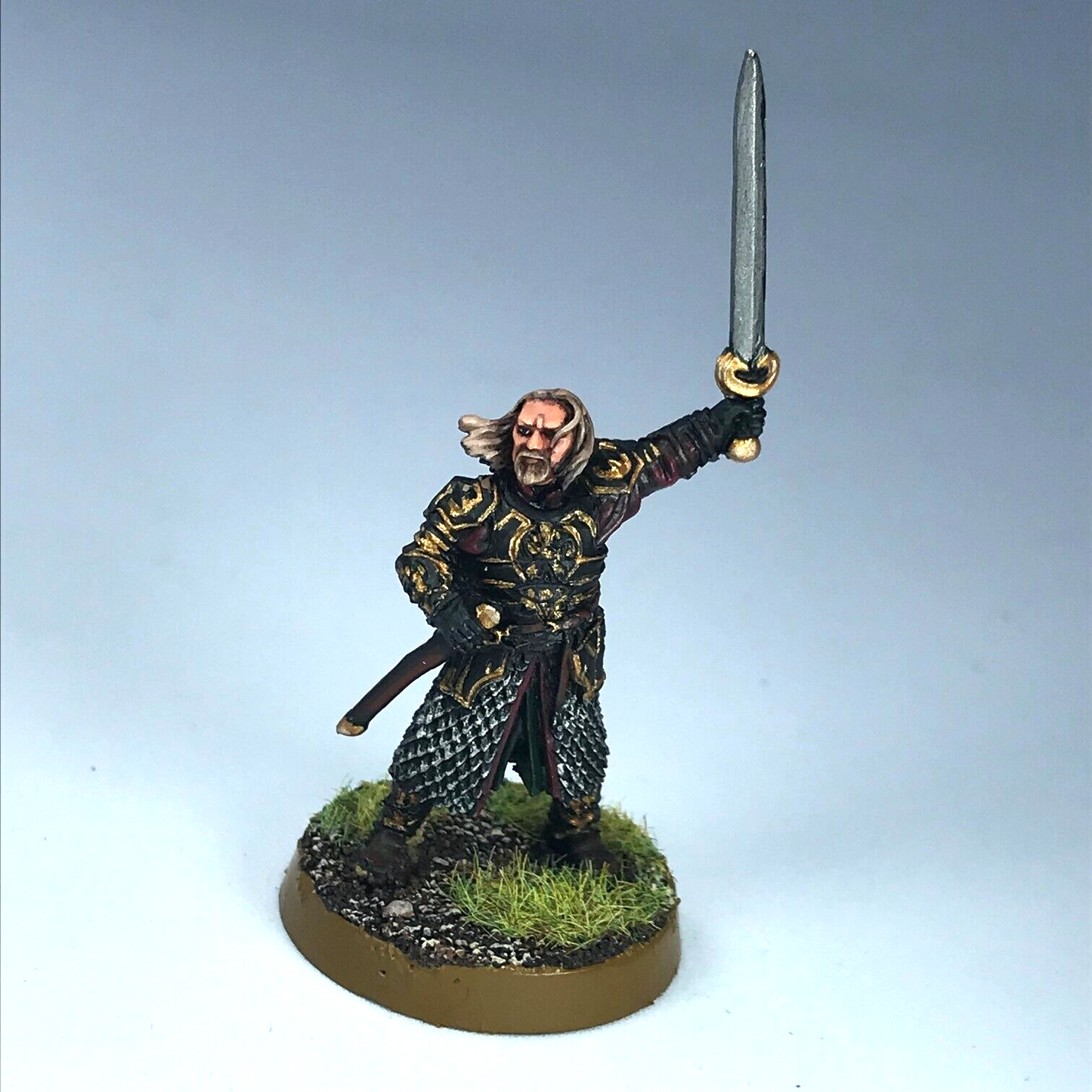 Theoden King of Rohan LOTR - Painted - Warhammer / Lord of the Rings X11507