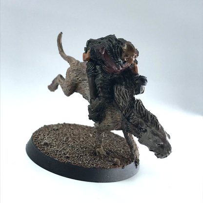 Orc Warg Rider - LOTR Warhammer / Lord of the Rings Games Workshop Metal X4099