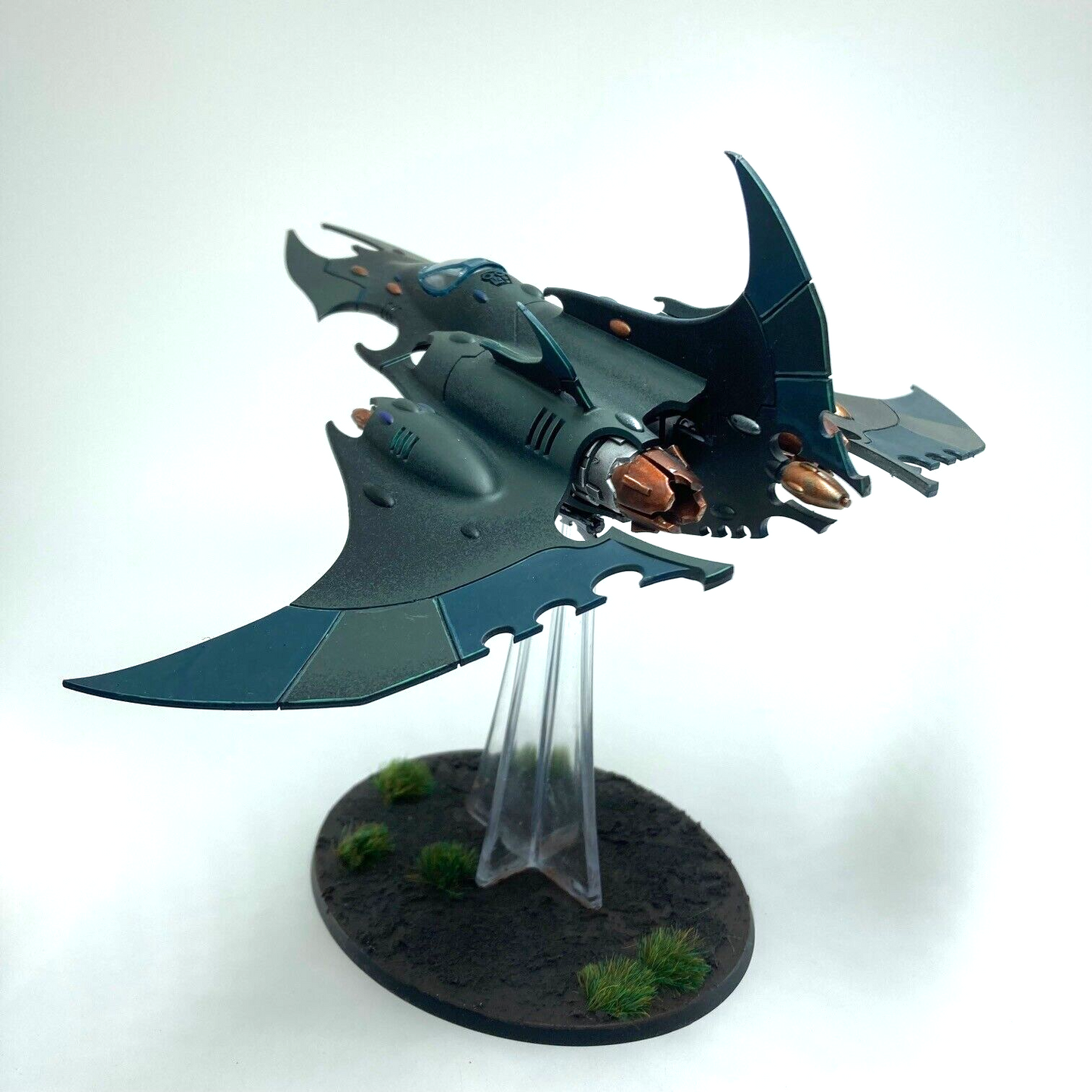 Drukhari Razorwing Jetfighter Dark Eldar Painted Warhammer 40K Games Workshop 2