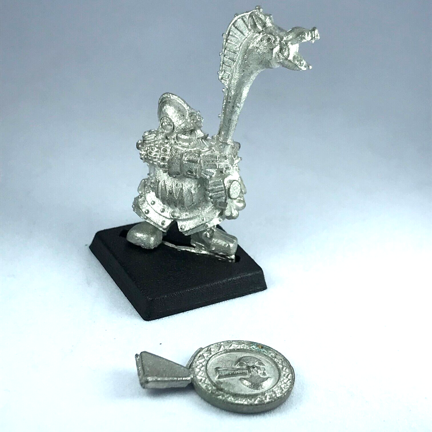 Classic Dwarf Iron Breaker Musician Command Citadel Warhammer Fantasy GW X13052