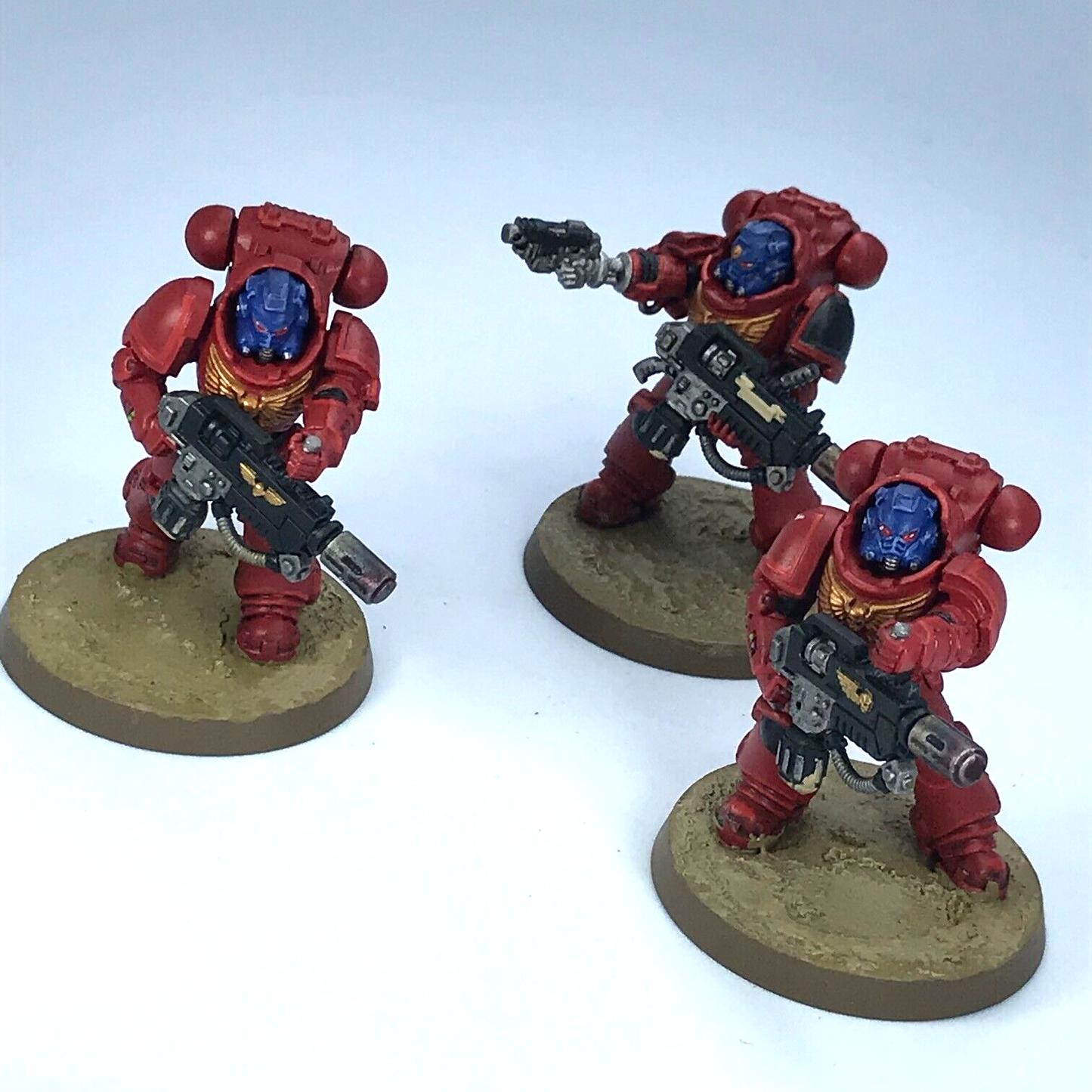 Primaris Eradicators Blood Angels Space Marines - Warhammer 40K Painted C4074