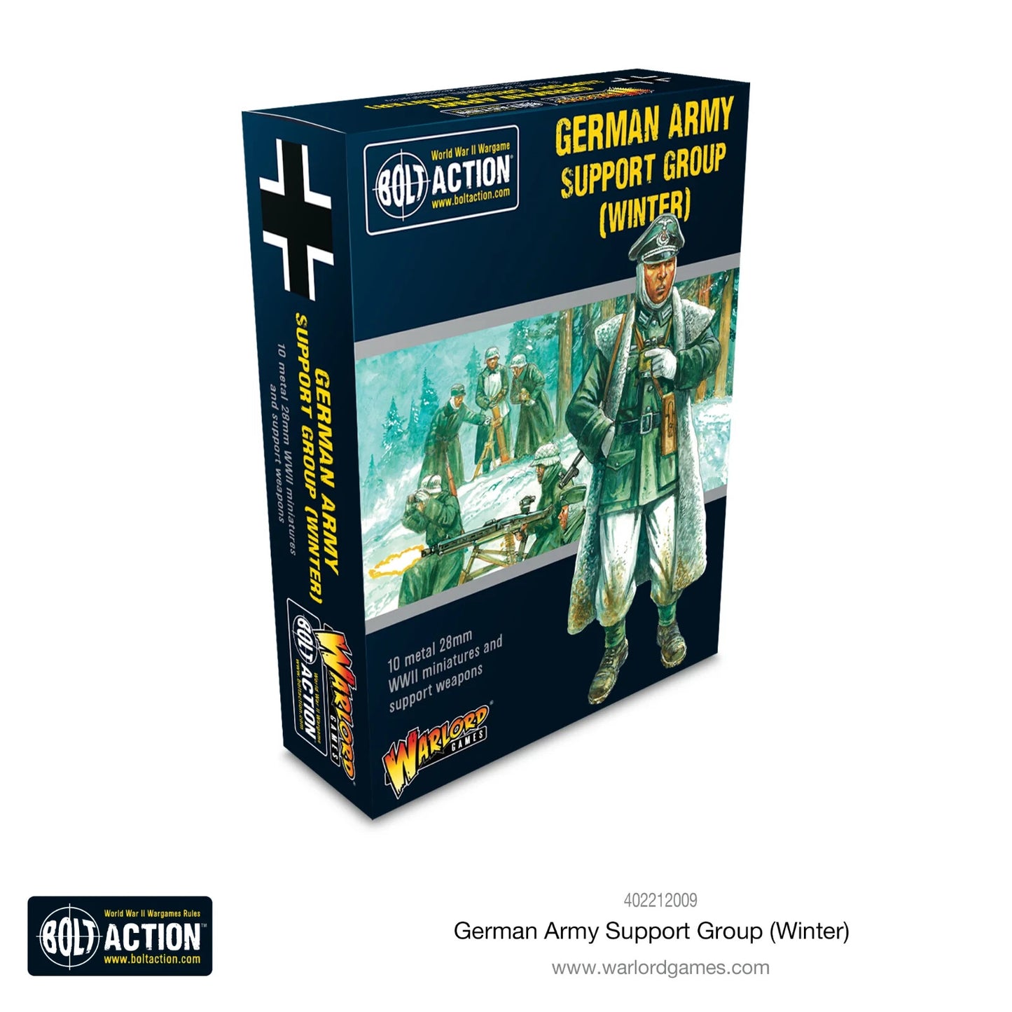 German Army Support Group (Winter) - Warlord Games Bolt Action Miniatures