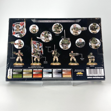 Cadian Command Squad Astra Militarum - Unassembled - Warhammer 40k W287