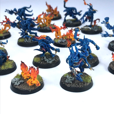 Blue Horrors of Tzeentch Chaos - Warhammer Age of Sigmar Painted C3870