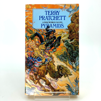 Pyramids - Discworld Terry Pratchett - 1989  Corgi 2nd Printing M1801