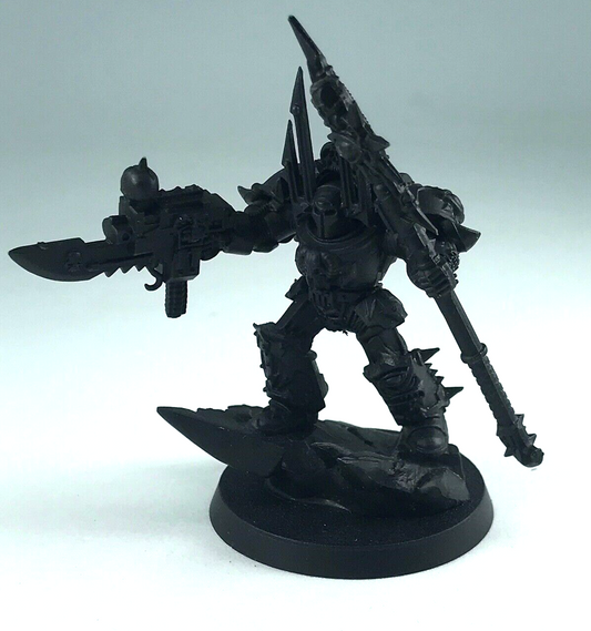 Classic Chaos Space Marine Lord - Undercoated - Resin - Warhammer 40K C971