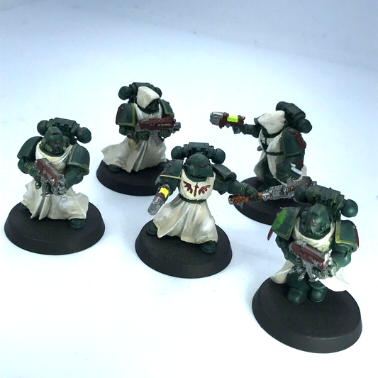 Dark Angels Company Veterans Space Marines - Painted - Warhammer 40K C1025