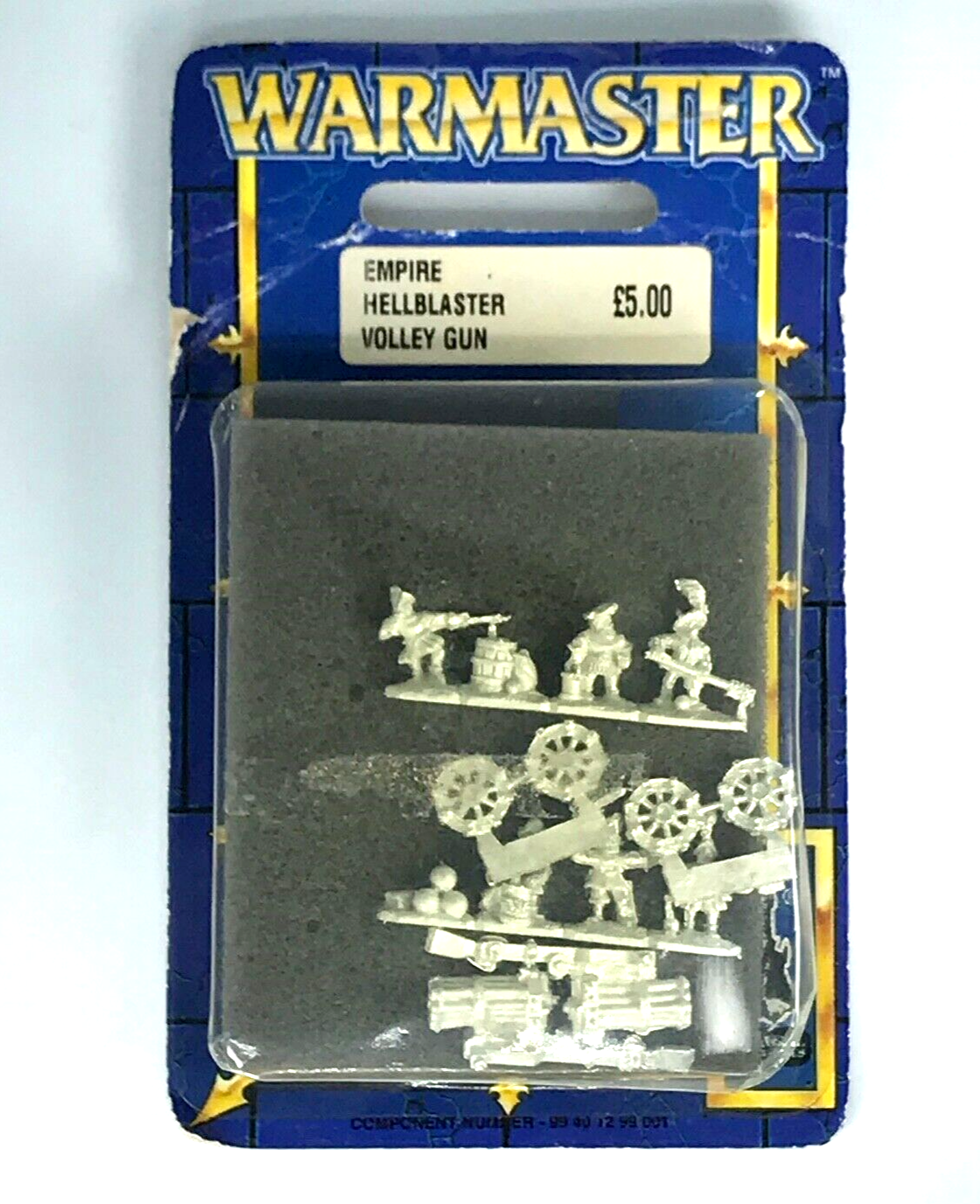 Classic The Empire Hellblaster Volley Gun Blister OOP - Warmaster Warhammer C857