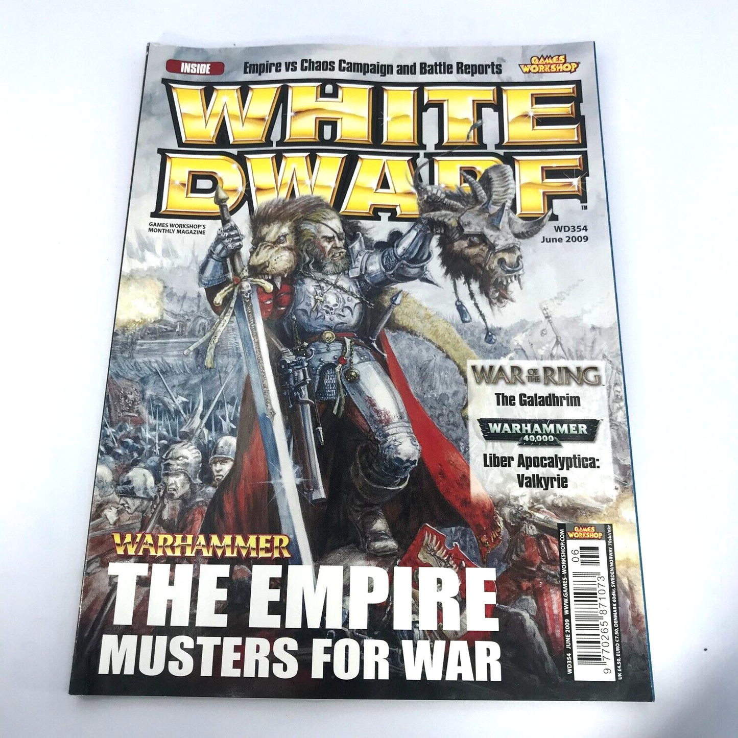 White Dwarf 354 Magazine Games Workshop Warhammer Fantasy 40,000 40K M143