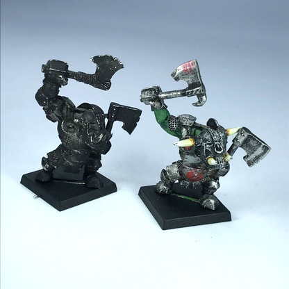 Black Orc Warriors - Orcs & Goblins Warhammer Fantasy Classic Metal X4667