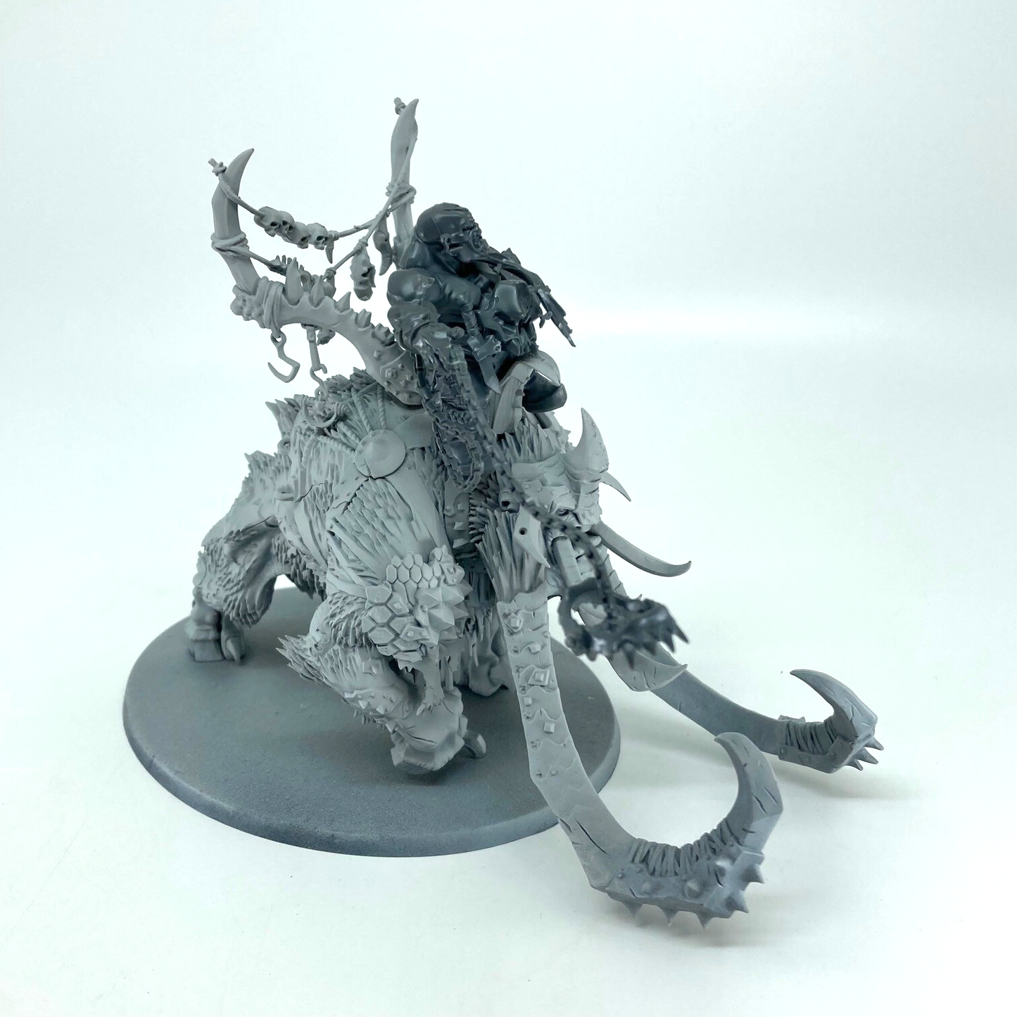Huskard on Thundertusk Ogor Mawtribes - Warhammer Age of Sigmar (2)
