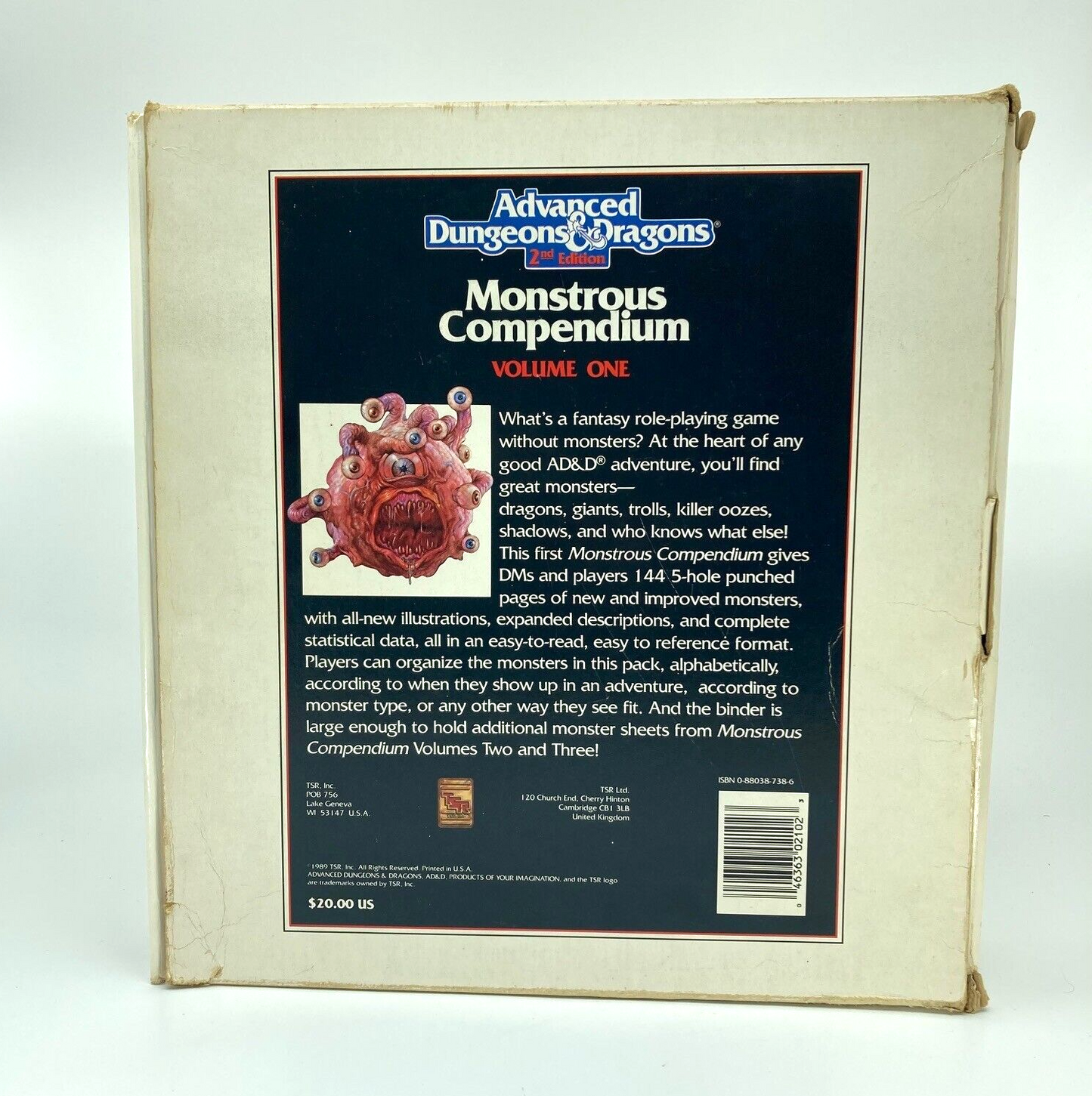 Monstrous Compendium - Multiple Volumes (see photos) - Dungeons and Dragons AD&D