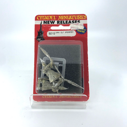 Dark Elf Spearmen Dark Elves Blister - Citadel Warhammer Fantasy C2086