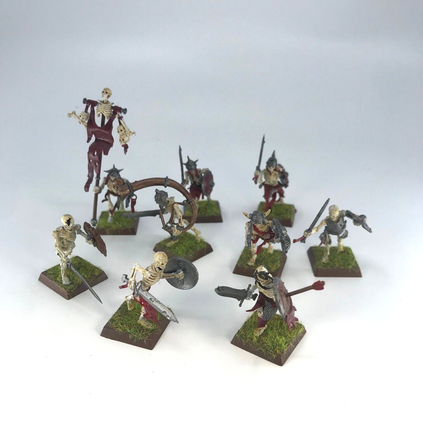 Skeleton Warrior Regiment Vampire Counts Warhammer Fantasy Games Workshop C3387