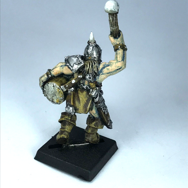 Classic Metal Chaos Marauder Musician Drummer Command - Warhammer Fantasy X10372