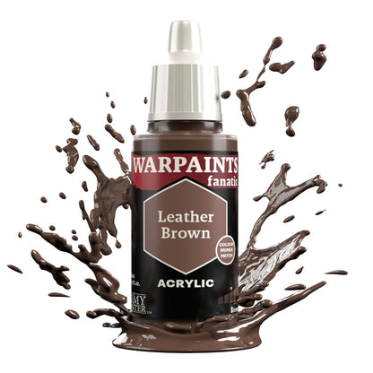 Leather Brown Paint - Warpaints Fanatic 18ml - The Army Painter