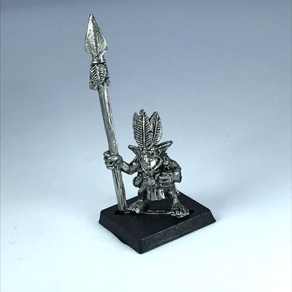 Forest Goblin with Spear Dated 1992 Orcs & Goblins - Warhammer Fantasy X11643