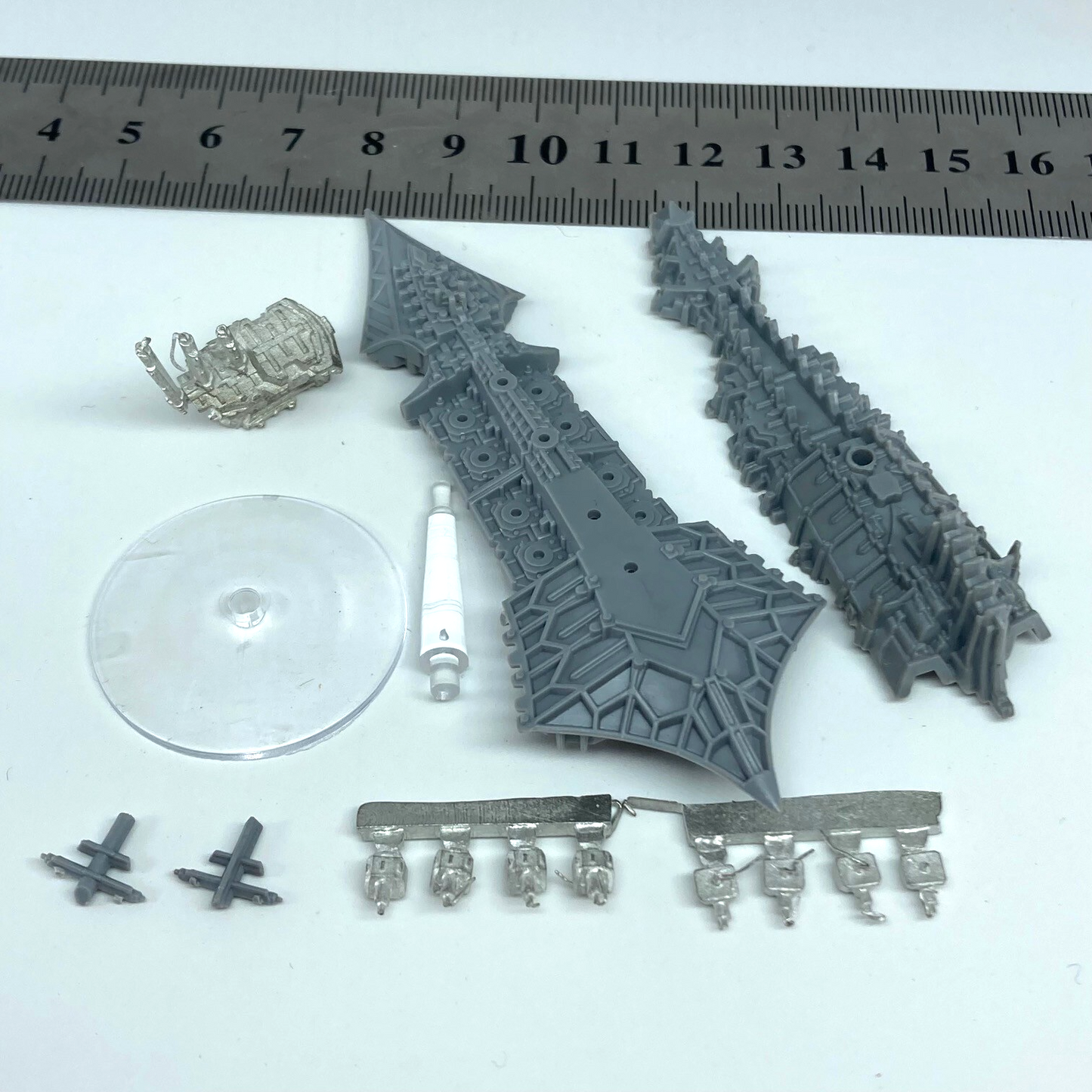 Chaos Desolator Battleship - Battlefleet Gothic Warhammer GW Part-Metal C5340