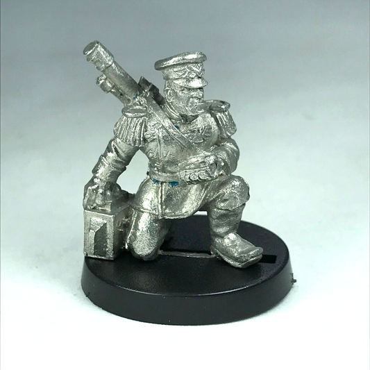 Classic Metal Imperial Guard Mordian Lascannon Crew - Warhammer 40K X341